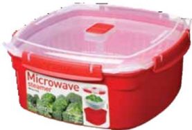 SISTEMA LARGE MICROWAVE STEAMER PACK OF 4